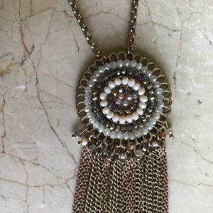 Beautiful dream catcher beaded necklace